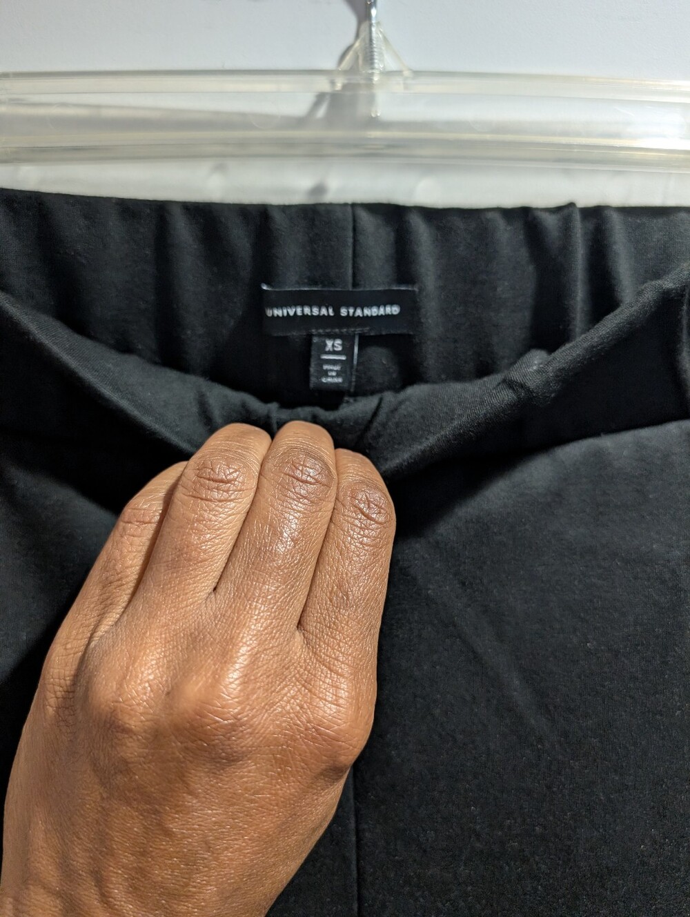 Universal Standard Black Flared Pull-On Pants - Picture 3 of 4